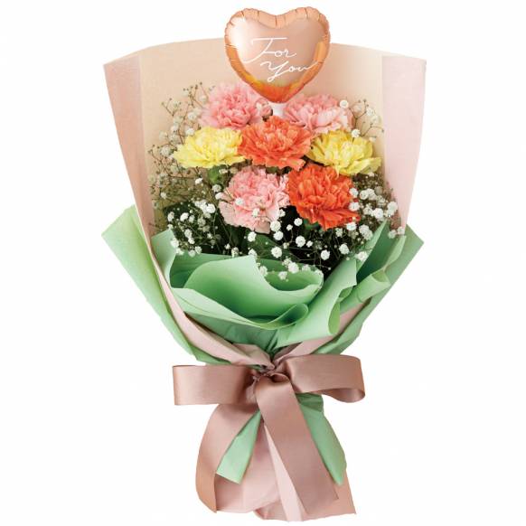 ハートバルーンブーケ